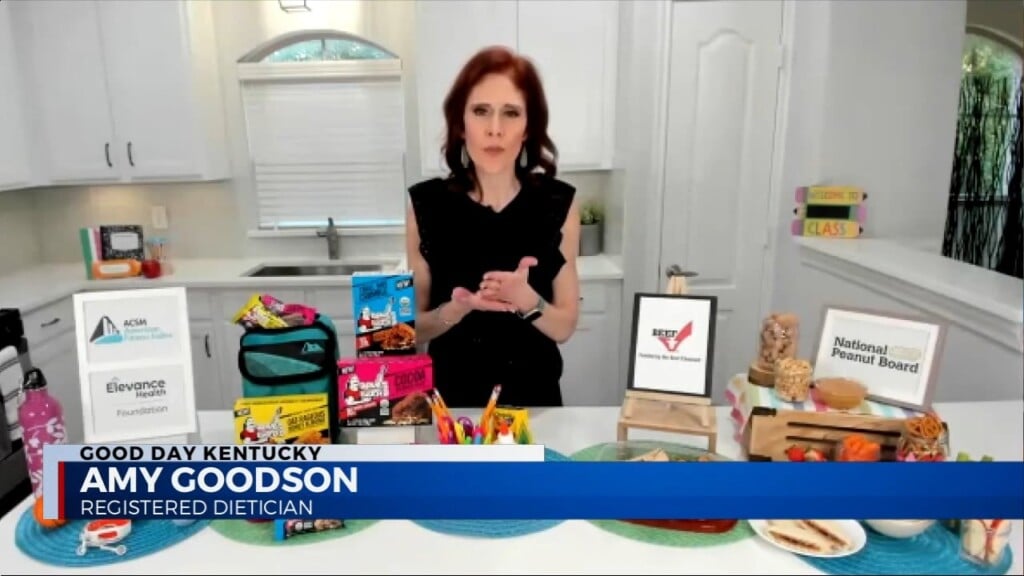 Amy Goodson Gives Us Some Back To School Nutrition Tips