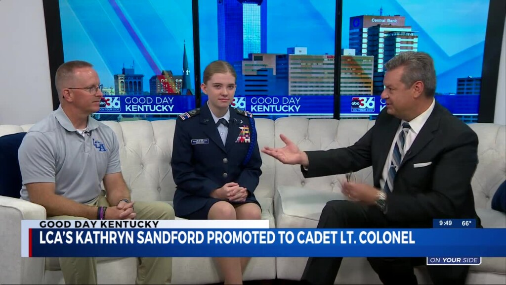Lca's Kathryn Sandford Promoted To Cadet Lt. Colonel