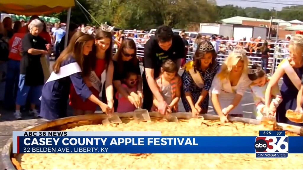 Where Can You Find The World’s Largest Apple Pie? Sawyer Beeler And Molly Demrow Share All About The Festival