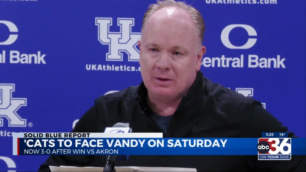 Stoops Preparing 'cats For Vandy