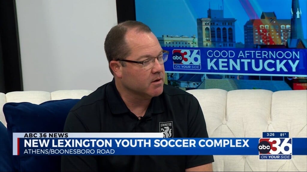 Lexington Sporting Club’s Vince Gabbert Talks Their Youth Soccer Complex Opening