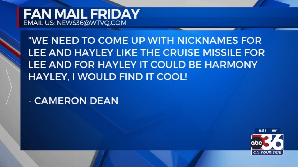 Fan Mail Friday Honors Lee And Hayley With The Humor They've Brought To The Show