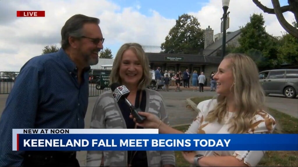Sydney St. Claire Talks Keeneland Fall Meet Opening Day With Some Locals