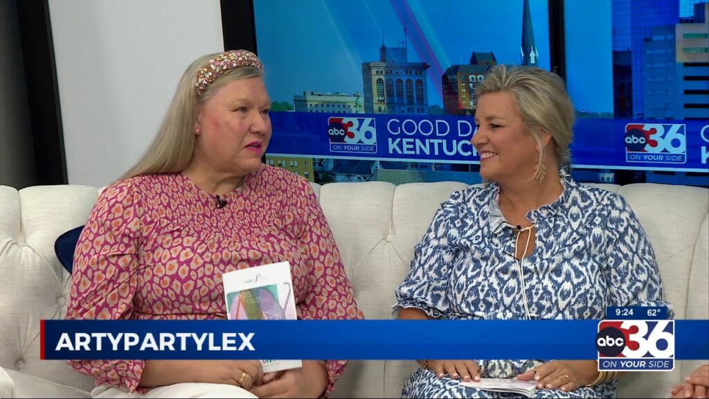 Lexington Art's Di Boyer & Ame Sweetall Explain Arty Party Lex
