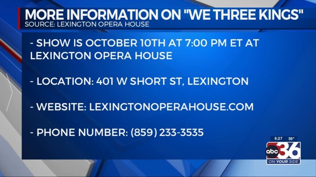 Out There With Kim Goes To The Lexington Opera House To Meet Up With Bill Kelly "elvis" For His "we Three Kings" Show Lowdown