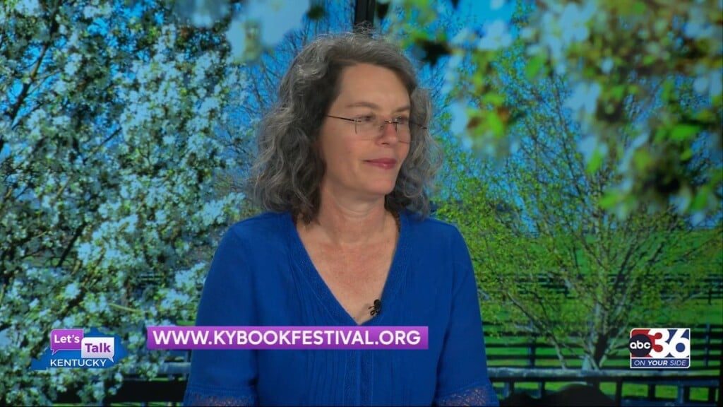 Katerina Stoykova With The Kentucky Book Festival Is Our Guest At The Table