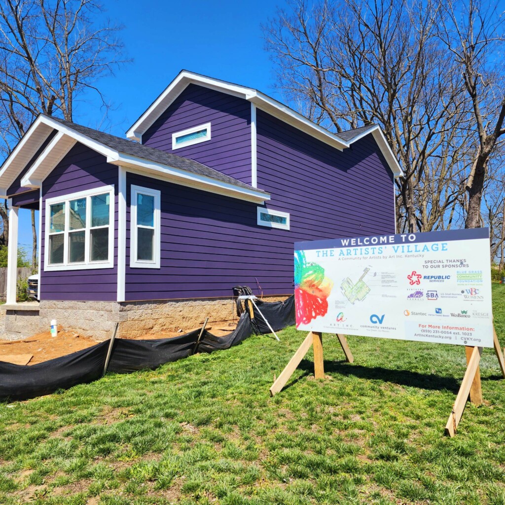 Artists Village House Purple