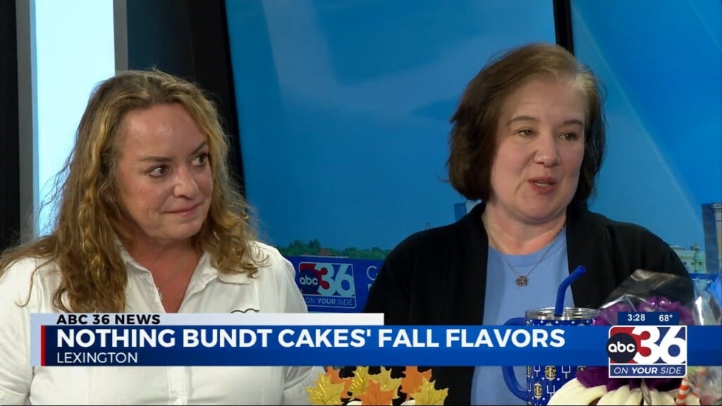 Erica Jackson & Melanie Leach With Nothing Bundt Cakes Talks Return Of Fall Flavors