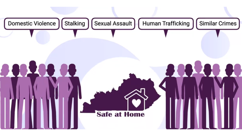 Safe at Home program graphic (Secretary of State Michael Adams/video)