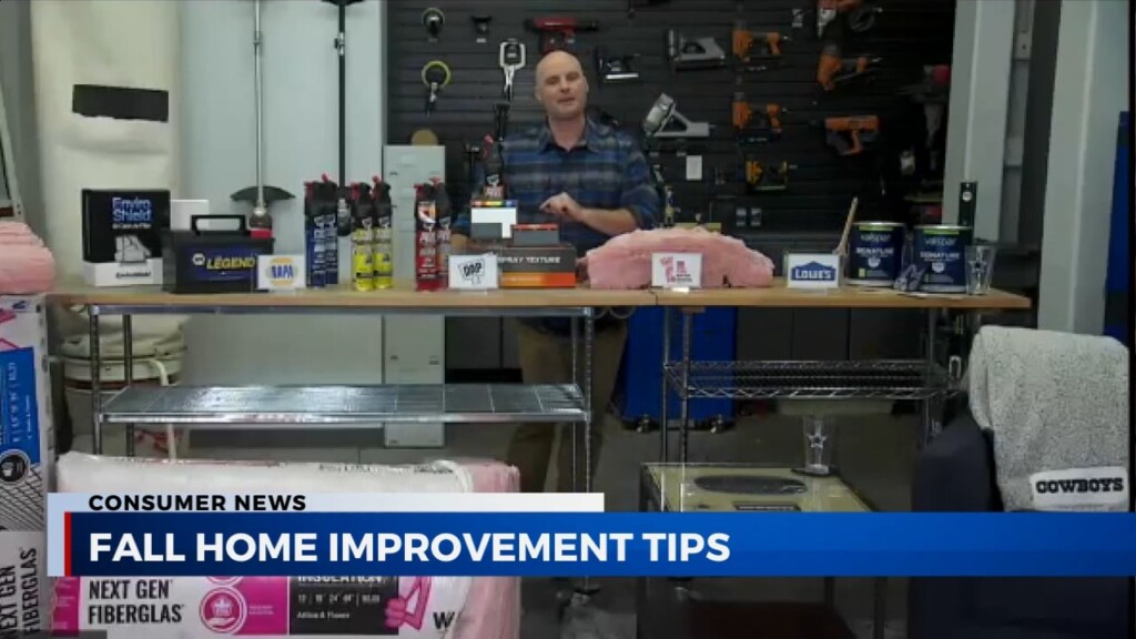 Fall Tips For Home Improvement