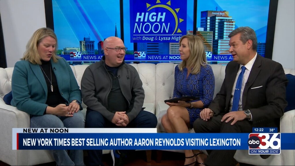 Aaron Reynolds Talks His No. 1 New York Times Bestselling Author Title With Anne Donworth