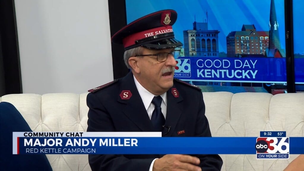 Major Andy Miller Expounds On The Benefits Of The Red Kettle Campaign