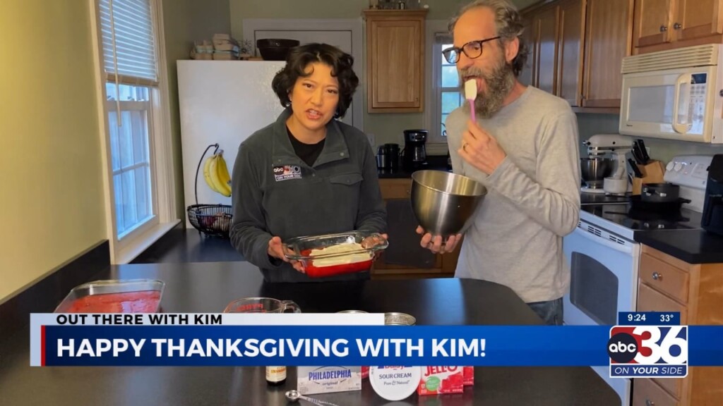 Out There With Kim Is At Kim's House Making A Holiday Treat With Kim's Husband Adam
