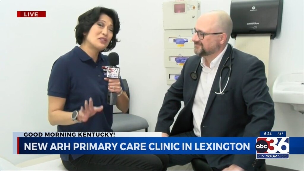 Out There With Kim Goes To Lexington's New A.r.h. Primary Care Clinic To Talk To Dr. Chris Yost