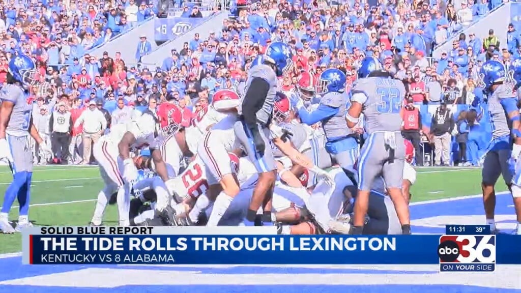 UK falls to #8 Alabama on Senior day
