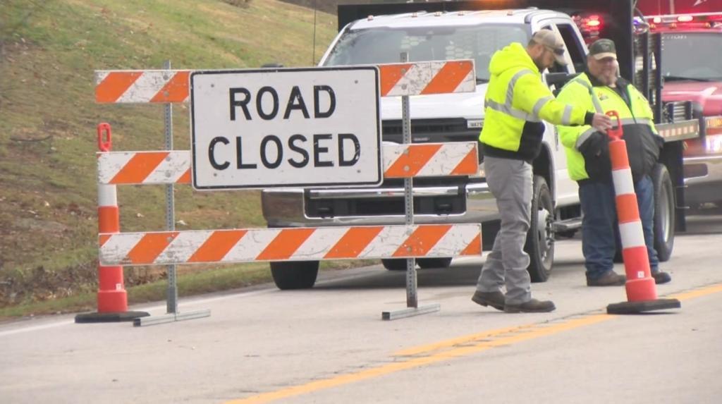 Road Closed Train Derailment
