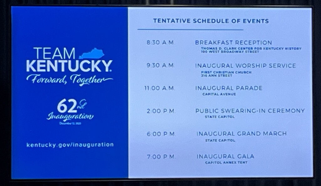 INAUGURATION CELEBRATION