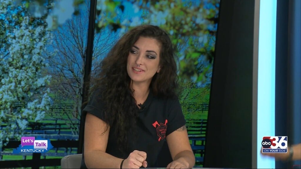 Our Guest At The Table Is Chassidy Fightmaster With Battle Axes