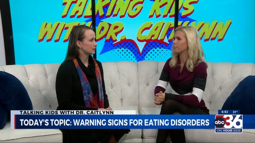 Talking Kids' Dr. Caitlynn Discusses Signs Of Eating Disorders