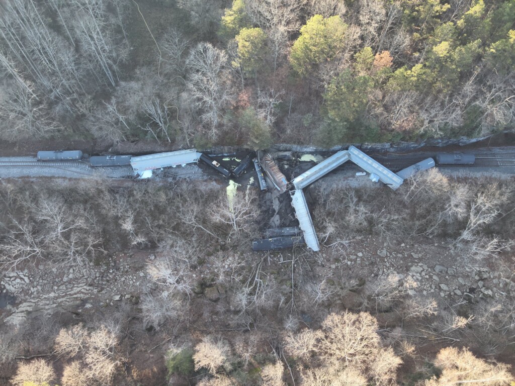 Train Derailment In Rockcastle County