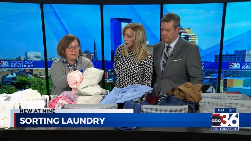 Sorting Laundry With U.k. Co Op Jeanne Badgett