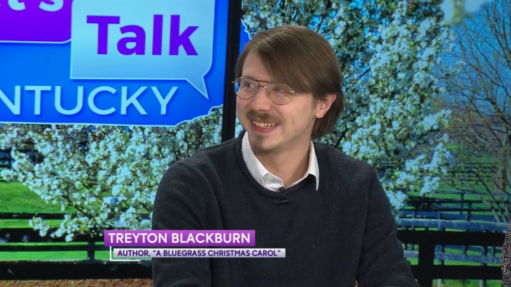 Treyton Blackburn, Author Of 'a Bluegrass Christmas Carol,' Is Our Guest At The Table