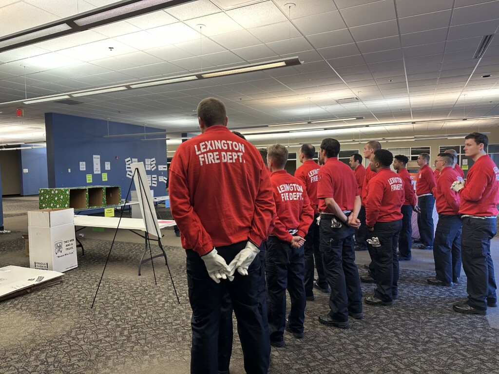 Lexington Firefighter's toy drive (Jane Davenport/WTVQ)