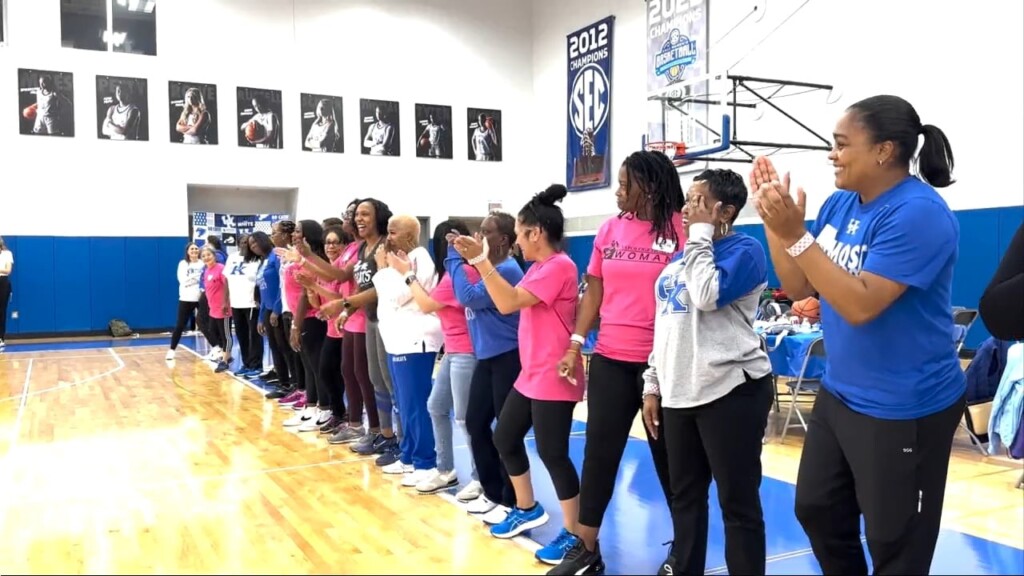 Lyssa High & Sherelle Roberts Learn Basketball Skills From Head Coach Kyra Elzy