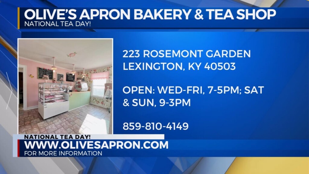 We're "spilling The Tea" On National Tea Day With Olive's Apron Ashley And Peggy