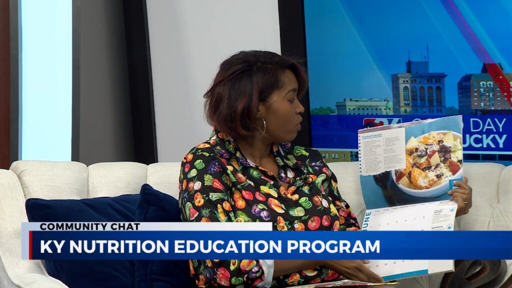 Latoya Drake From Kentucky Nutrition Education Program Tells Us About Their New 2024 Recipe Calendar And Nutrition Classes
