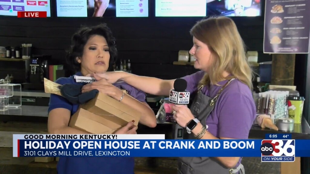 Out There With Kim Goes To Crank And Boom Clay's Mill To Find Out About Their Holiday Open House