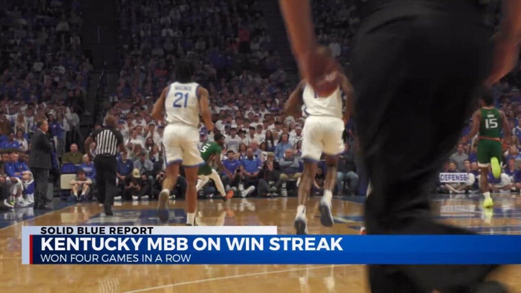 Kentucky Mbb On Win Streak