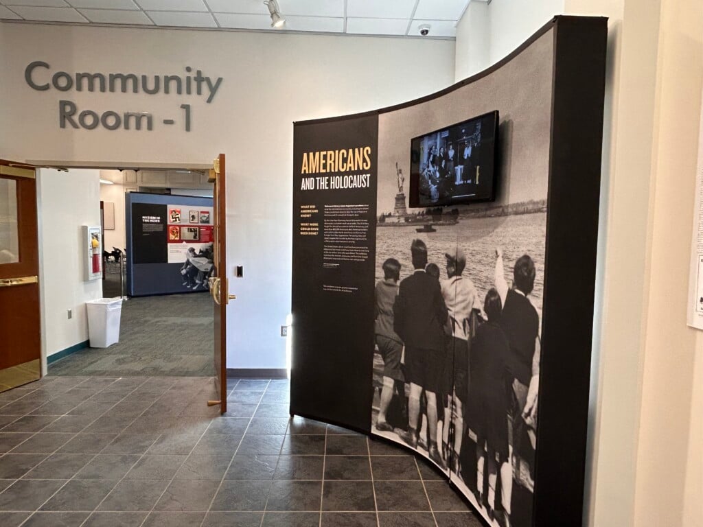 Americans and the Holocaust traveling exhibit (Dylan Scheid/WTVQ)