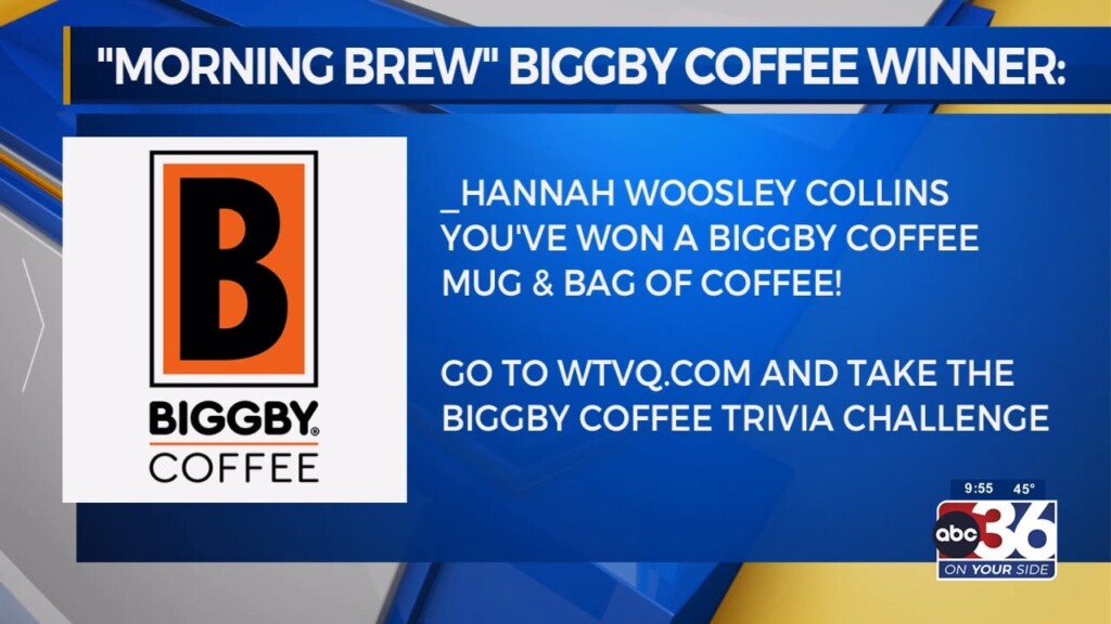 Morning Brew Middle School Opens On Site Barber Shop And Today's Biggby Winner Is Hannah Woosley Collins