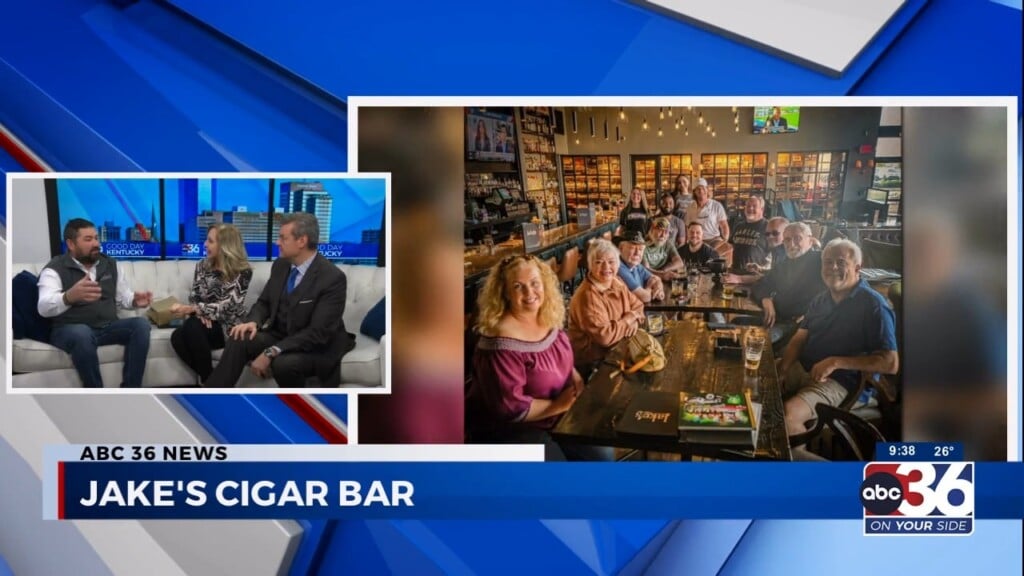 Owner Jake Glancy Of Jake's Cigar Bar Says Their Place Is Not Just For Men!