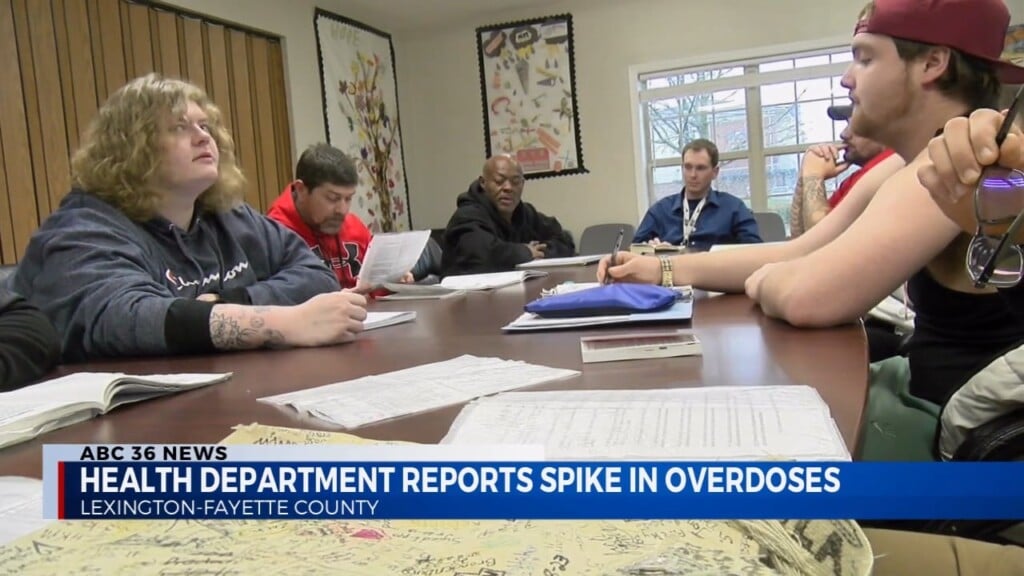 Lexington Fayette County Health Department Reports Spike In Overdoses