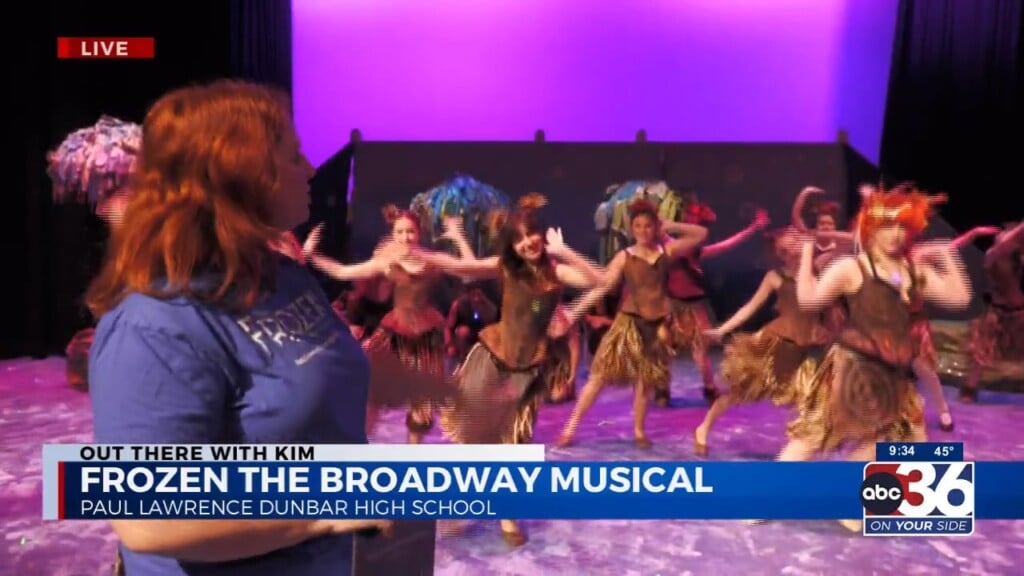 Out There With Kim Goes To Paul Laurence Dunbar High School To Find Out About Their First In The Nation Production Of Frozen The Broadway Musical
