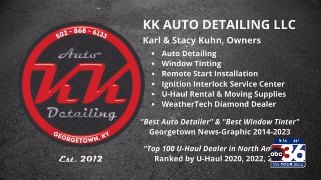 Stacy Kuhn Joins Us To Tell Why K.k. Auto Detailing Gets The Details Clean You Can't Get At Home Or The Car Wash