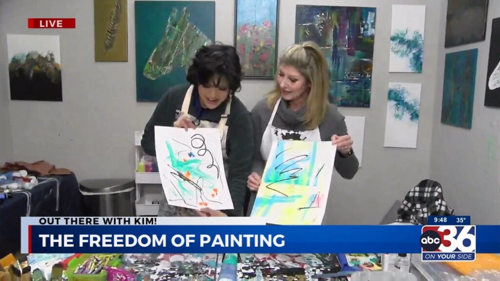 Out There With Kim Goes To Susan Mills Art Studio!