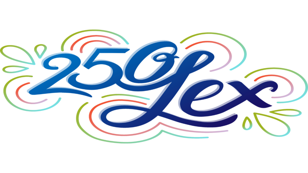 250th Lexington anniversary logo