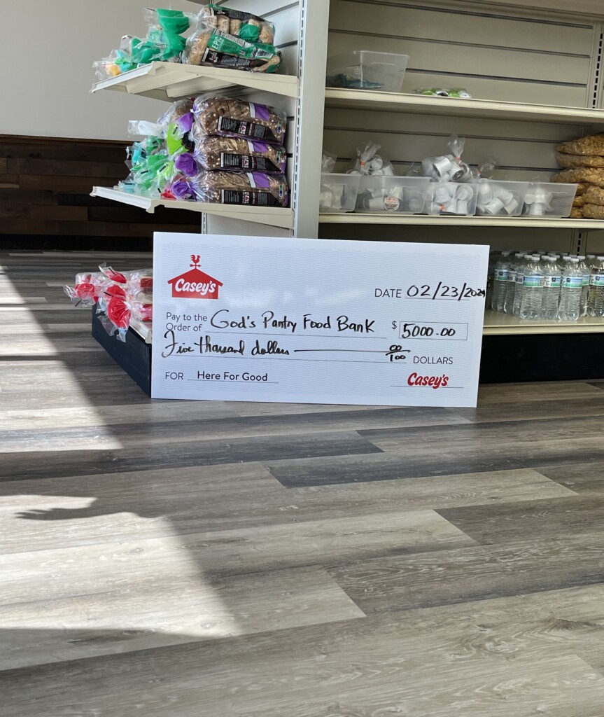 Casey's Donation