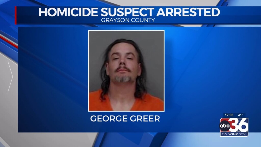 Homicide Suspect Arrested In Grayson Co.