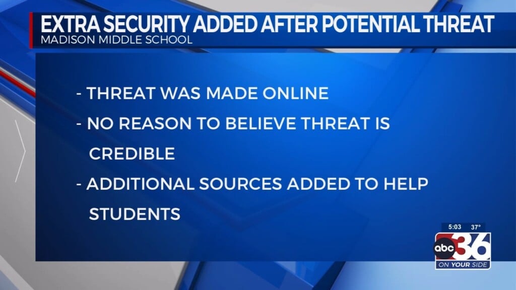 Madison Middle School Authorities Respond To Online Threat