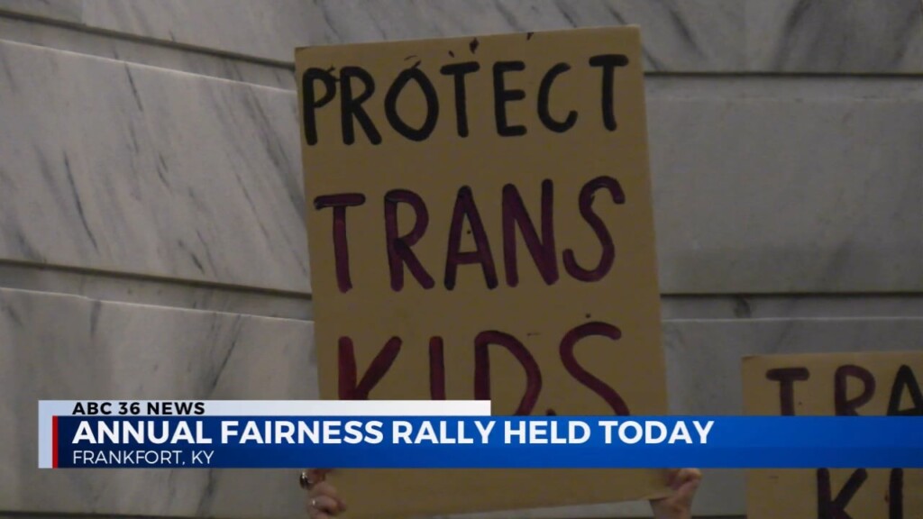 The Annual Fairness Rally Will Be Held Today In Frankfort