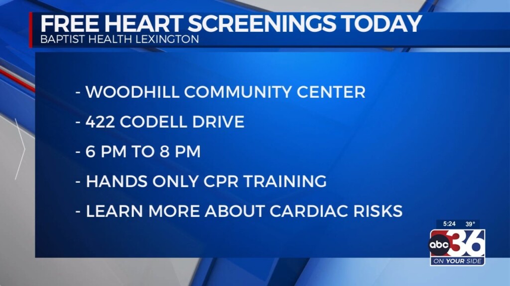 Baptist Health Observes Heart Month With Free Heart Screenings