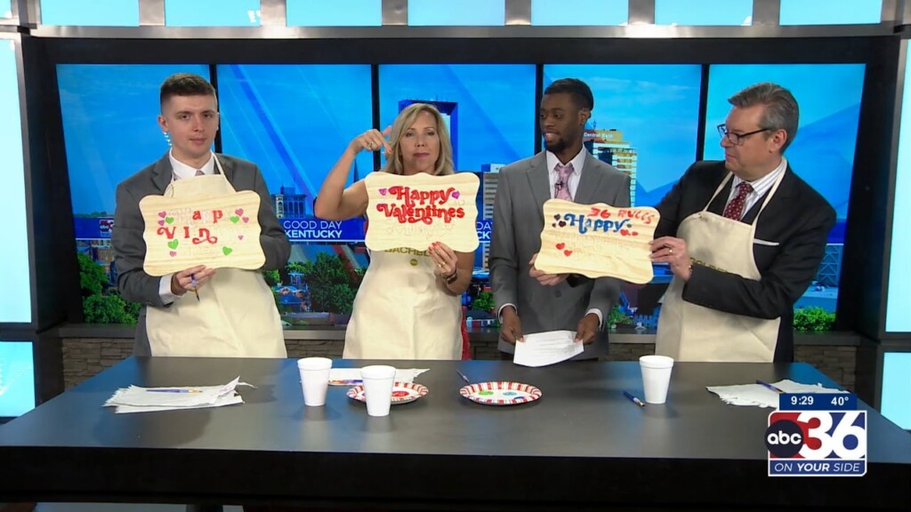 The Good Day Crew Shows Us Their Talent With Painting And Valentine's Trivia!