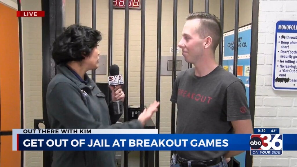 Kim Goes Out There To Check Out The New Monopoly Get Out Of Jail Game At Breakout Games