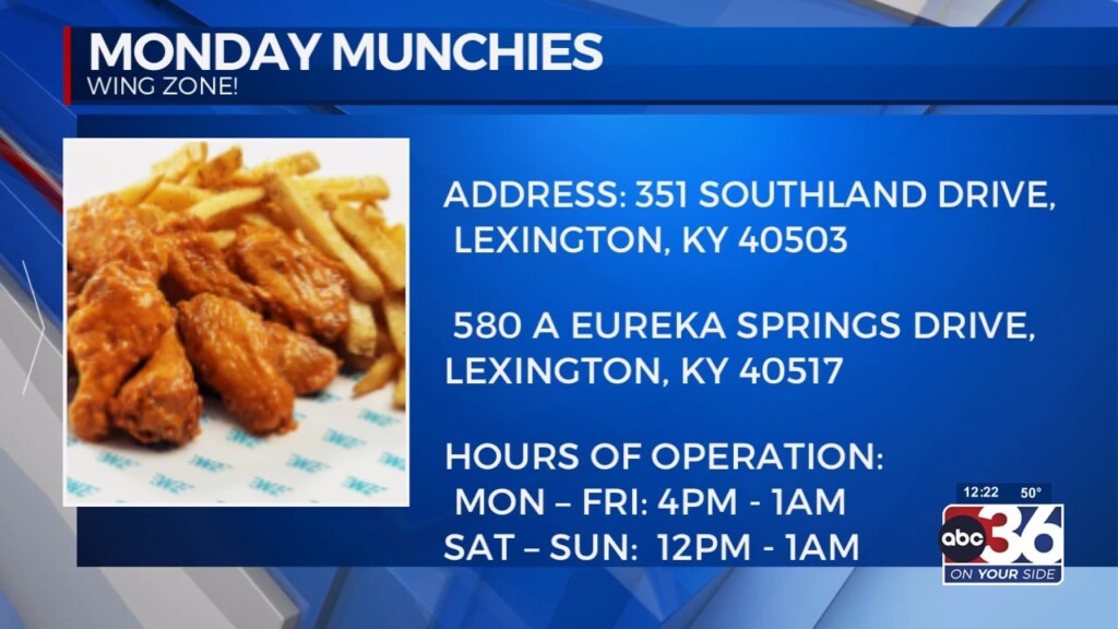 Monday Munchies Brought To You By Wing Zone