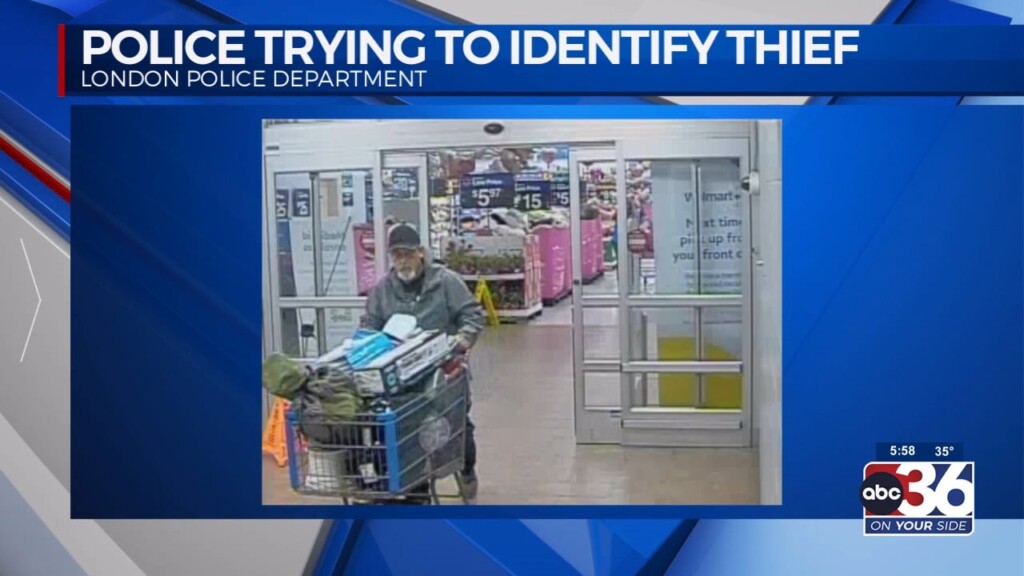 London Police Are Asking For Help Identifying A Thief Who Lifted A Cart Full Of Merchandise