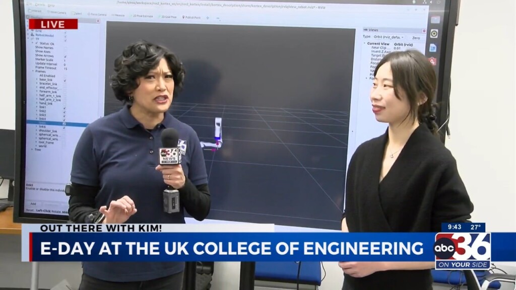 Kim Dixon Goes Out There For A Preview Of E Day At The U.k. College Of Engineering